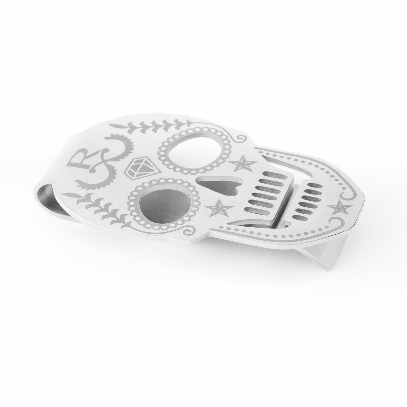 Rayal Stainless Steel Skull Money Clip – Rayalcollection